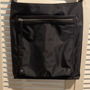 Banana Republic black nylon crossbody bag